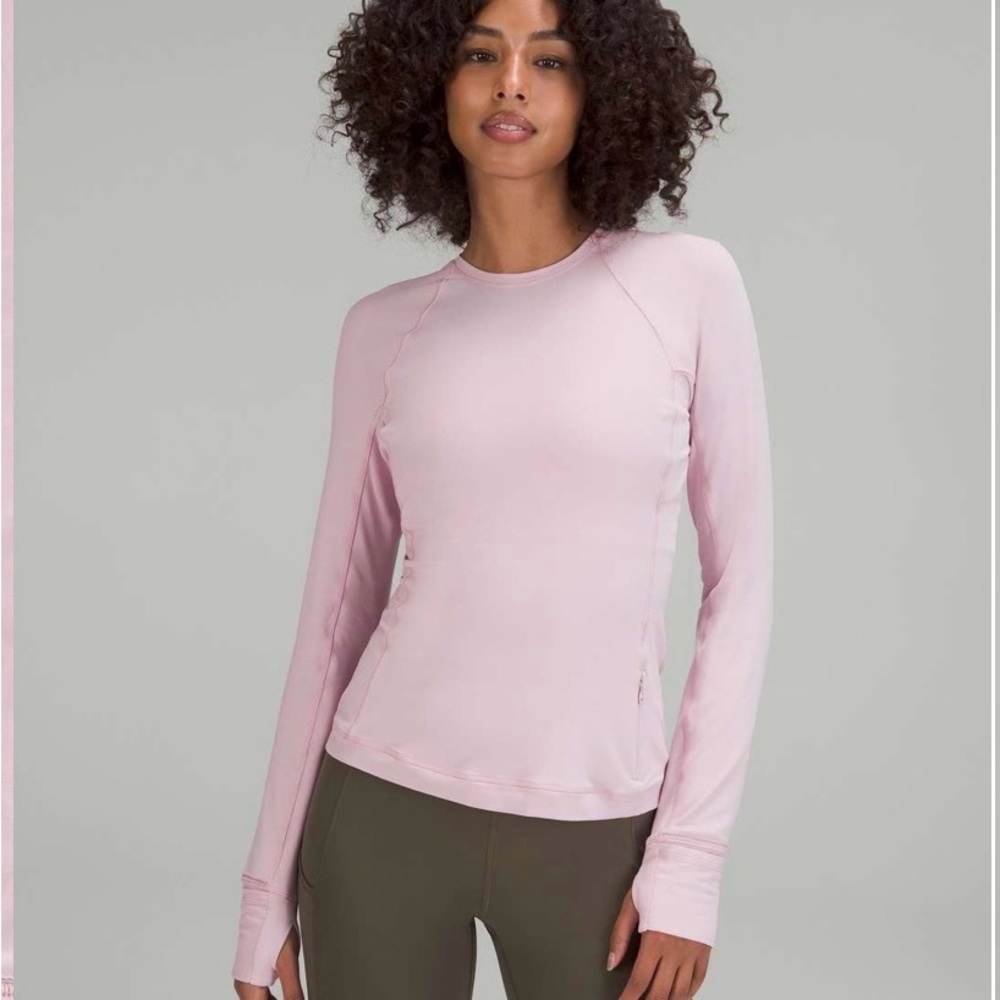 NWT Lululemon Its Rulu Run Long Sleeve Shirt
Pink Peony size 4